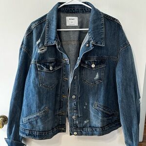 Old Navy Dark Blue Denim Jacket